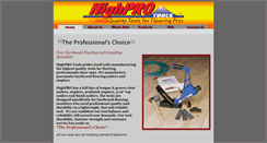 Desktop Screenshot of highprotools.com